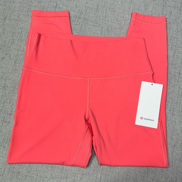 Lululemon Align High Rise Pant Pale Raspberry Leggings 12 Nwt - Picture 6 of 12